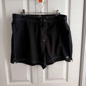 Zeroxposur swim black shorts size 0X